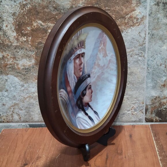 Vague Shadows The Arapaho Nation Decorative Collector Plate by Perillo Second Is - Picture 4 of 15